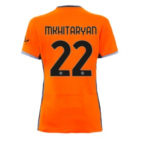 Inter Milan Henrikh Mkhitaryan #22 Tredje Kläder Dam 2023-24 Kortärmad